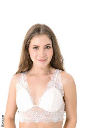 Stripper Picture of Mary Rock - Very new russian beauty! Here is Mary Rock. She's 22 years old and started her career in late 2017! Mary loves dancing dreaming traveling and she spends most of her free time shopping with her friends! She does a lot of gym fitness classical & pole dancing. In other words you can expect very flexible shows!