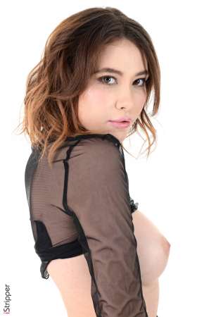 Stripper Picture of Gisha Forza - Gisha Forza is totally new to the adult modeling! She started her career this year in 2018! Gisha comes from Siberia she is just 26 her type is exactly what you can imagine from a Siberian beauty a smart mix between causasian and asian... The purity of her skin and the delicacy of her personality give her an almost magical dimension... In life Gisha plays jazz guitare she has a degree of zoologist. At home she has several cats & dogs & hamsters!