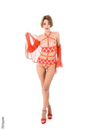 Stripper Picture of Ariel A - Ariel is a young ukranian of 23 years old. An incredible pure and sweet face and a perfect young body! She slowly started her career as an adult model in late 2015 and always was really careful choosing who she'd accept to work with... In life Ariel loves cats she's a fan of Mustang and spend a lot of time taking pictures especially with a drone.