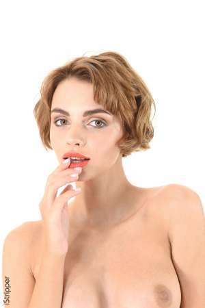 Stripper Picture of Ariel A - Ariel is a young ukranian of 23 years old. An incredible pure and sweet face and a perfect young body! She slowly started her career as an adult model in late 2015 and always was really careful choosing who she'd accept to work with... In life Ariel loves cats she's a fan of Mustang and spend a lot of time taking pictures especially with a drone.