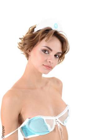 Stripper Picture of Ariel A - Ariel is a young ukranian of 23 years old. An incredible pure and sweet face and a perfect young body! She slowly started her career as an adult model in late 2015 and always was really careful choosing who she'd accept to work with... In life Ariel loves cats she's a fan of Mustang and spend a lot of time taking pictures especially with a drone.