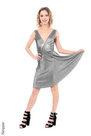 Stripper Picture of Clarice - Blond clear blue eyes delicate skin here is Clarice an ukranian beauty born in 1997 in Kiev. Clarice love techno music and never miss an opportunity to spend the night in the biggest clubs of the cities she visits for her professional career! Apart from dancing Clarice told us that the moments she feels the best are when she's surrounded by animals :) She has practiced yoga for years which probably contributes a lot to the calm & freshness she exhales :)