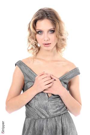 Stripper Picture of Clarice - Blond clear blue eyes delicate skin here is Clarice an ukranian beauty born in 1997 in Kiev. Clarice love techno music and never miss an opportunity to spend the night in the biggest clubs of the cities she visits for her professional career! Apart from dancing Clarice told us that the moments she feels the best are when she's surrounded by animals :) She has practiced yoga for years which probably contributes a lot to the calm & freshness she exhales :)