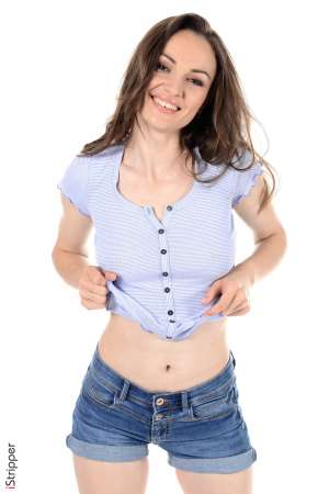 Stripper Picture of Rita Y - Rita comes from Kiev she's 25 and she's a very active woman! She has her own coffee shop in the center of Kiev that she leads with an iron hand despite her permanent travels for her career as an adult model! In parallel Rita plays a lot of tennis & ping pong what explains the impressive endurance she showed during our shooting! She has a passion for cats and spend as much time as possible at home with them essential to rejuvenate...