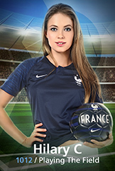 6/14/2018 e1012 - Playing The Field Gallery with Nude Model Hilary C from iStripper