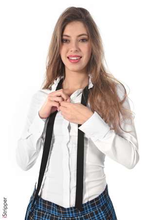 Stripper Picture of Avery - IMPORTANT MESSAGE from the shooting crew: One of the most beautiful models we had the chance to welcome on iStripper. Avery is born in 1997 in Kiev Ukraine. She's tall slim with long hair and an incredible power of seduction... In life apart from modeling Avery teaches English to young kids; she spends the rest of her time cooking and playing piano her passions. With Avery we approach the sublime!