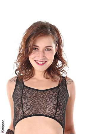 Stripper Picture of Mina K - Mina comes from Latvia she's 24 and started the adventure of adult modeling in 2016. Mina is a false shy she first seems quiet and shy but when the camera's on she becomes an amazing seducer and a real hedonist! She has a tatoo on each shoulder and a recent one on her arm. Apart from sexual pleasure Mina loves reading cooking and traveling!