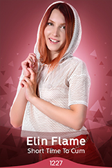 8/21/2019 e1227 - Short Time To Cum Gallery with Nude Model Elin Flame from iStripper