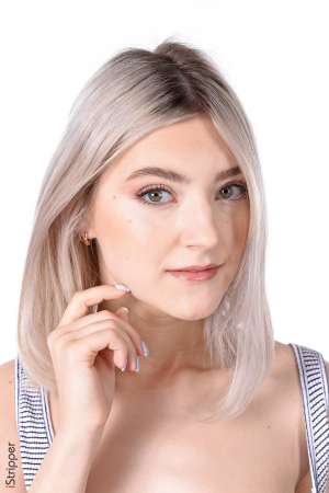 Stripper Picture of Eva Elfie - Eva is a cute girl from Moscow she's 22. She started her career recently but we can promise her a long career if she'd choose to! Eva can adopt any style and enjoy any character she has to embody and she express a lot of sensualism. Apart from modeling Eva loves classical literature and music she spends a lot of time cooking for her friends and she devotes the rest of her time playing online video games!