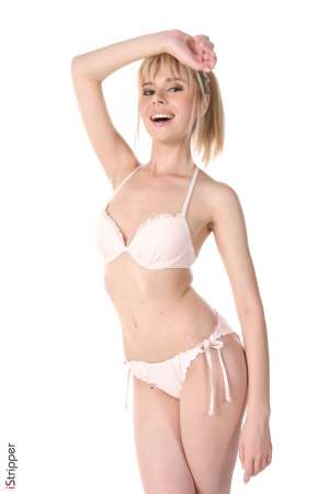 Stripper Picture of Angel Sway - Angel Sway comes from Kiev where she works in the fashion universe her passion. Angel is a butterfly who progresses in life to the rhythm of her desires. She feels free and has no complex and it gives her a communicative enthusiasm! Working for the charm industry is a hobby for her she likes to seduce and play with the camera and nobody can force her to do something she does not want. Let's hope she we will keep on posing for a while she has so much to offer!