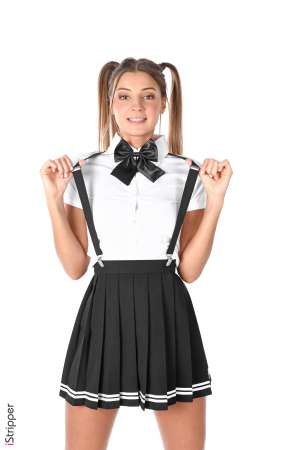 Stripper Picture of Melena Maria Rya - Melena Maria Rya is the very definition of hot! Her body is perfect and we know you are going to love watching her get naked. See the nipples on her tiny tits harden as she starts to move and look into her eyes as she takes it all off. Melena has already made a name for herself as a porn star but now she wants her fans to get to know her on a more personal level as she dances for you in private.