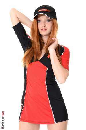 Stripper Picture of The Red Fox - Calling herself The Red Fox this beauty from the Ukraine considers herself a performance artist. Yes she is a stripper but every dance is intimate to her and she wants it to be incredibly intimate for you to watch. The Red Fox studied Art History and Acting at University which is when she started dancing erotically to pay for tuition. Soon she found it more pleasurable to dance on stage and feel the sexual energy generated by the crowd then to study from a book all day. And that is when The Red Fox was created. Now you can enjoy every curve of her body and every roll of her hip as often as you want when you download her world famous stage shows.