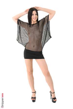 Stripper Picture of Leila - Leila comes from Budapest she's 29 and looks 22! She's slim cute sweet delicate and has something very wild that won't let you indifferent! She's vegan she loves music traveling food and her friends!