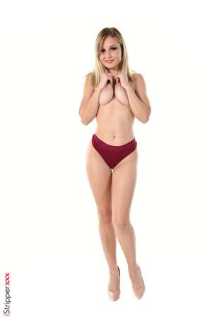 Stripper Picture of Bogdana - Bogdana is born in Kiev in 1995. She's quite a new face in the adult modelling and her career promises to be as long as she desires if you consider the perfection of her body and her charming smile... Bogdana goes jogging EVERY DAY of the year and spends the rest of her free time reading classical literature... we can easely image her lying on her sofa with big pink socks and a cup of tea :) Dancing is for her the recipe for a good mood and she gives her the impression that she's dancing all day long!