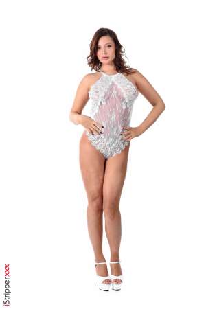 Stripper Picture of Anna Polina - Anna Polina is best known by her fans for being a real hardcore porn star! You've seen her movies now enjoy Anna on a more intimate level as she strips for you in private. Anna enjoys using role play and sexy lingerie in her stage shows and seeing her reveal her her big boobs and shaved pussy is always a fine treat!