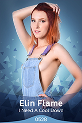 11/19/2019 f0528 - I Need A Cool Down Gallery with Nude Model Elin Flame from iStripper