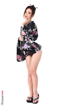 Stripper Picture of Ellie Leen - Ellie Leen comes from Russia she is 22 years old. Ellie has a sweet little body and a shy smile she is very delicate and has a lot of sensuality. She started her career as a cam girl (still her main activity) and she rarely accepts to work for some external productions which makes her presence on iStripper even more precious! Ellie is a cameleon it was a real pleasure getting her wear very different outfits and styles which all suited her so well! No doubt you will enjoy her performances!!!